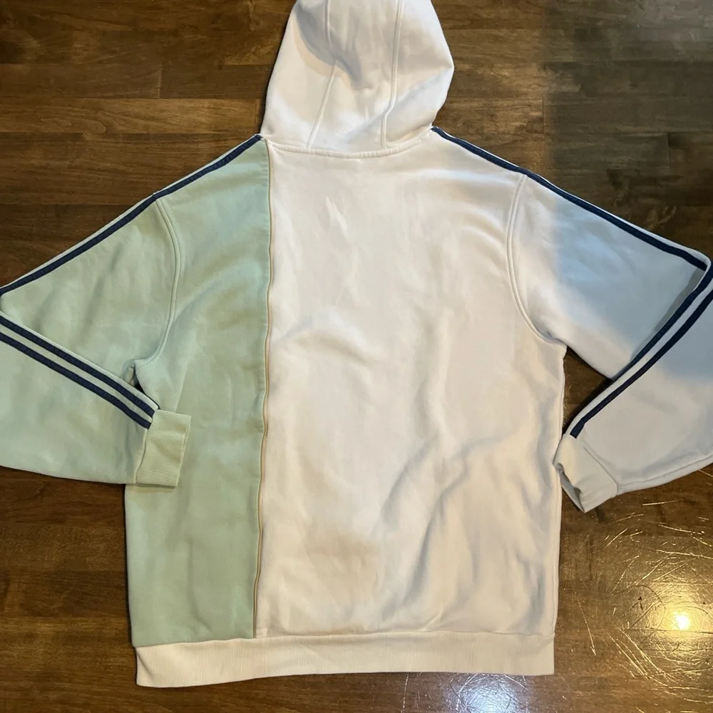 Adidas originals Hirchlocker White and green Hoodie